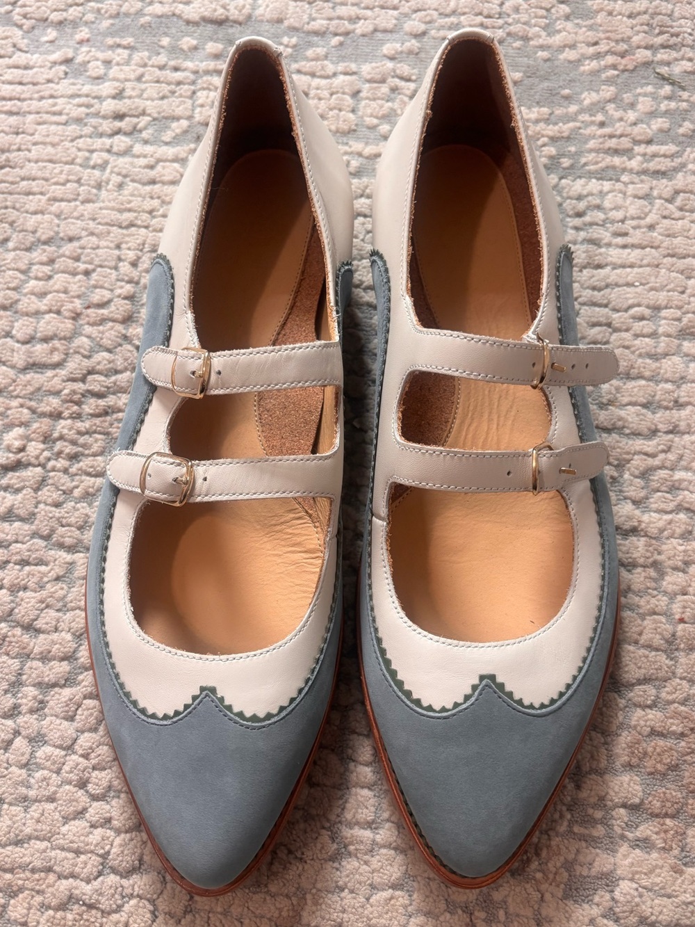 Angela Scott size women’s 42 miss Margo mary Jane flat